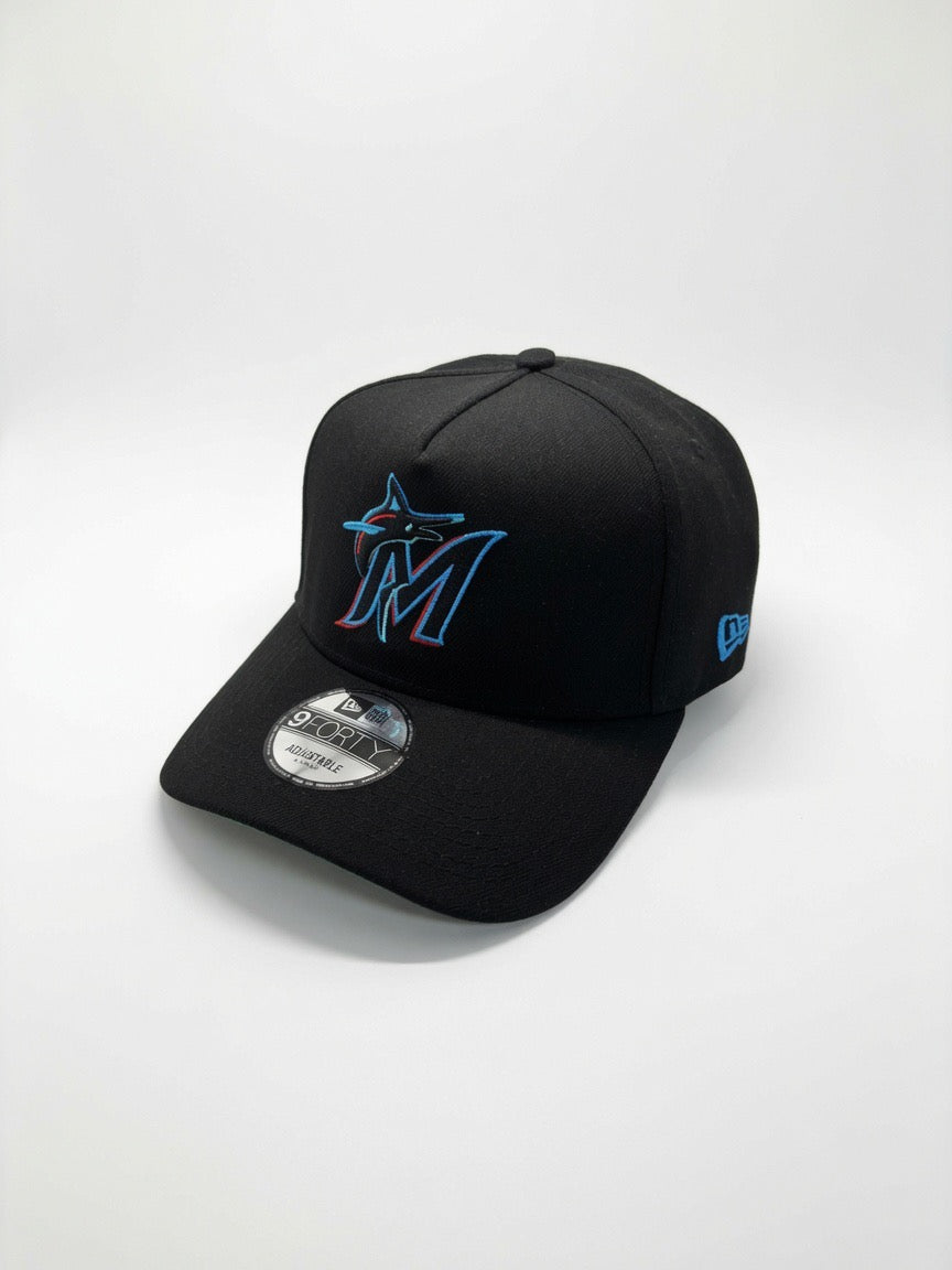 New Era Miami Marlins MLB Team 9FORTY A-Frame