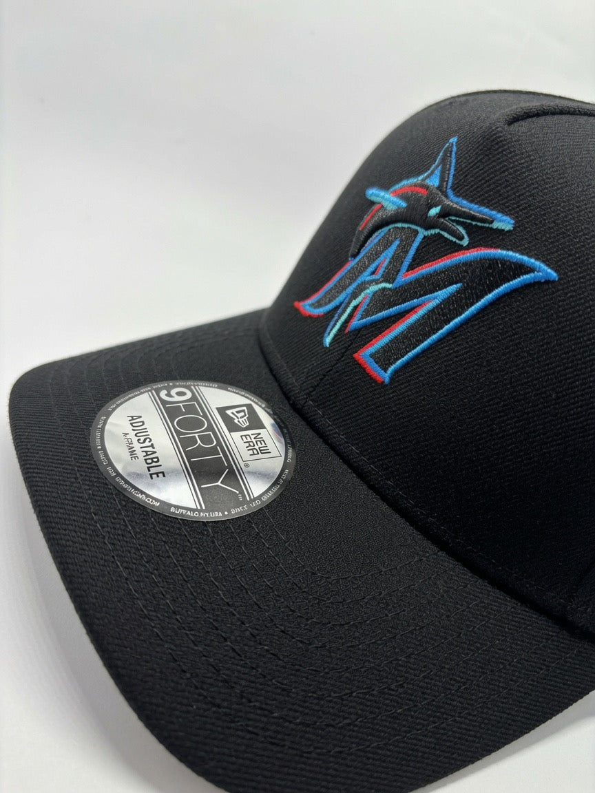 New Era Miami Marlins MLB Team 9FORTY A-Frame