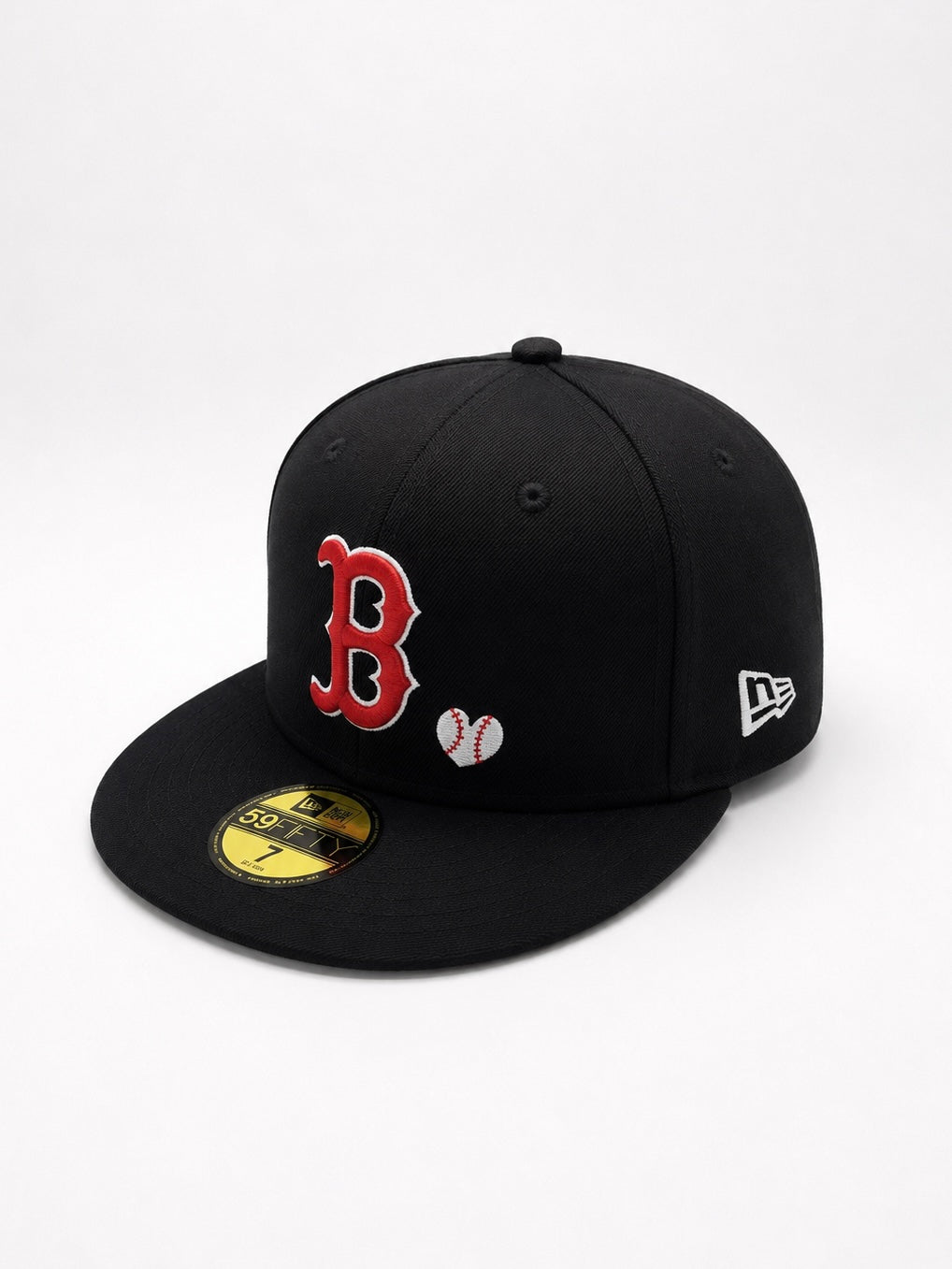 New Era Cerrada Boston Red Sox Team Heart 59FIFTY