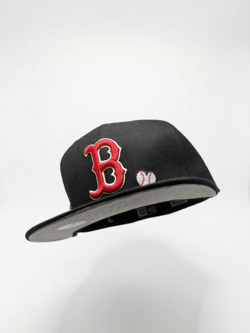 New Era Cerrada Boston Red Sox Team Heart 59FIFTY