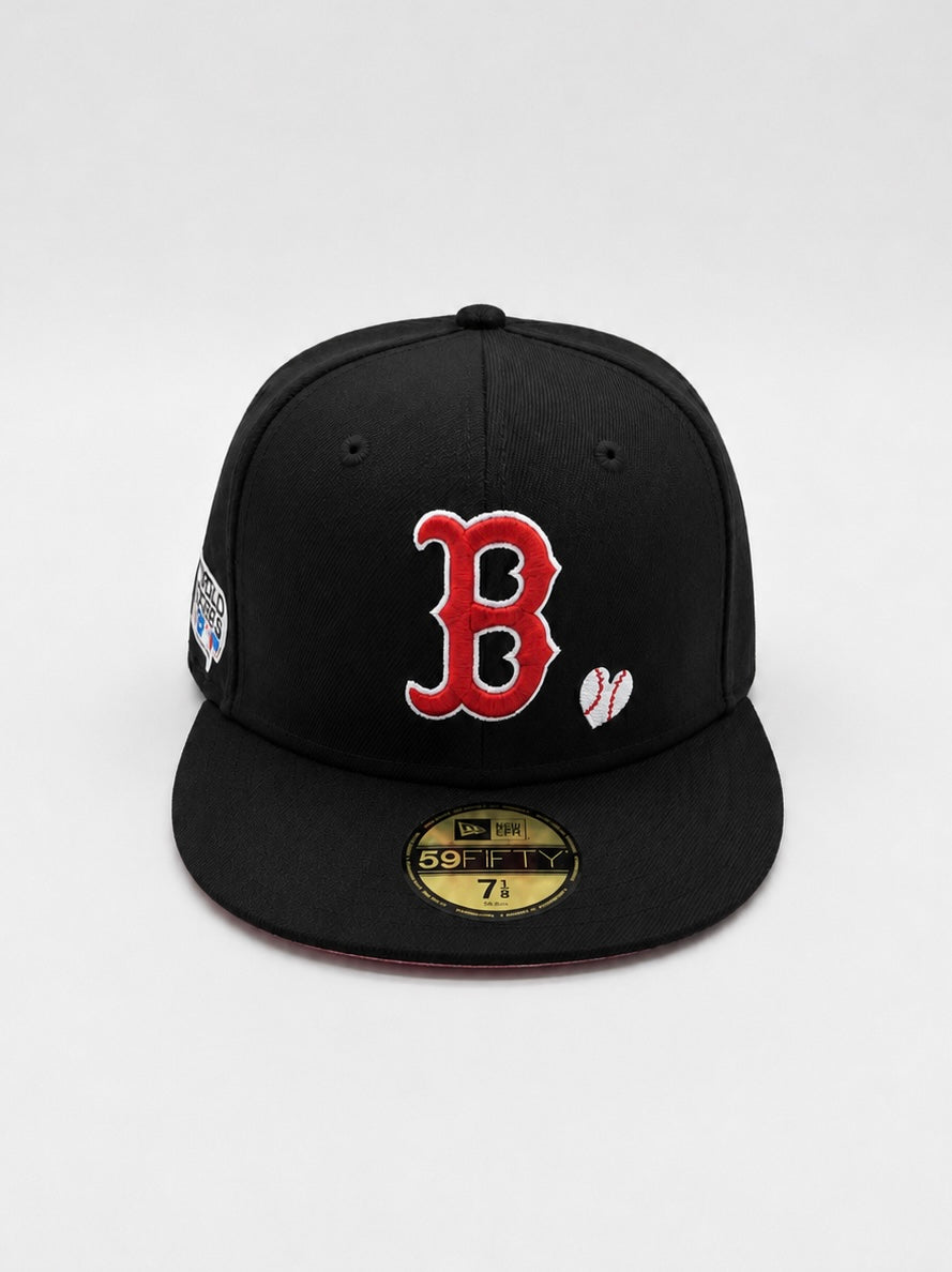 New Era Cerrada Boston Red Sox Team Heart 59FIFTY